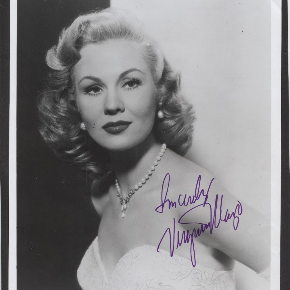 VINTAGE VIRGINIA MAYO AUTOGRAPHED PICTURE MOVIE STAR
